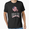 Football Helmet Usa Team Flag Proud T-Shirt - Streetwear Style Men Women - T-Shirt, Sweatshirt, Hoodie