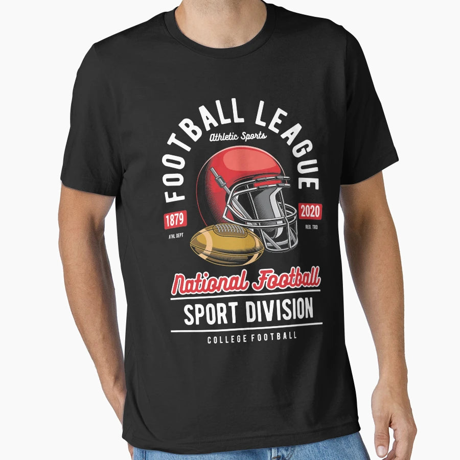 Football League T-Shirt - Unique Graphic for Adults - T-Shirt, Sweatshirt, Hoodie