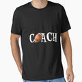 Football Coach T-Shirt - Minimalist Print Men Women - T-Shirt, Sweatshirt, Hoodie