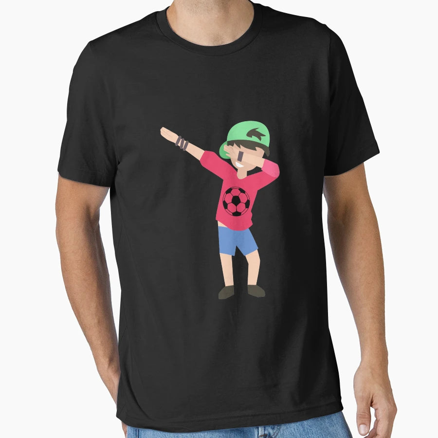 Dabbing Dab Soccer Ball Sports Shirts T-Shirt - Graphic Print Unisex - T-Shirt, Sweatshirt, Hoodie