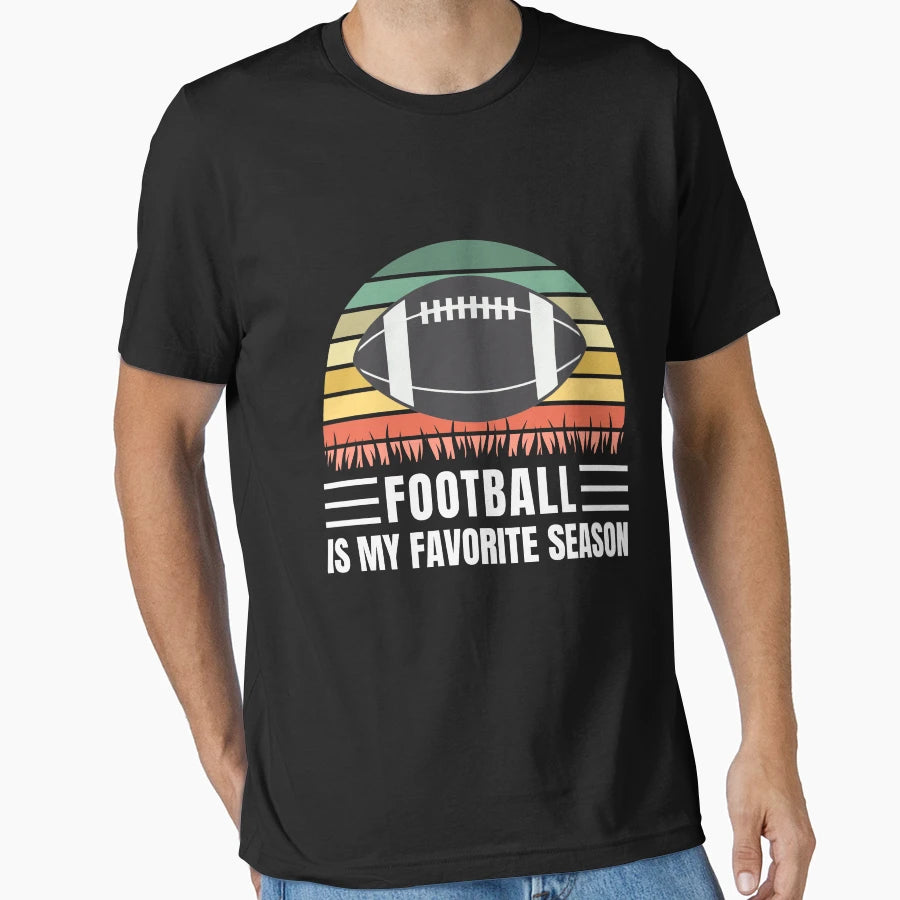 Football Party Outfit Football T-Shirt - Aesthetic Graphic for Adults - T-Shirt, Sweatshirt, Hoodie