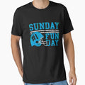 Sunday Funday Football Helmet T-Shirt - Streetwear Style Men Women - T-Shirt, Sweatshirt, Hoodie