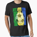Awesome Soccer Brazil T-Shirt - Aesthetic Graphic Men Women - T-Shirt, Sweatshirt, Hoodie