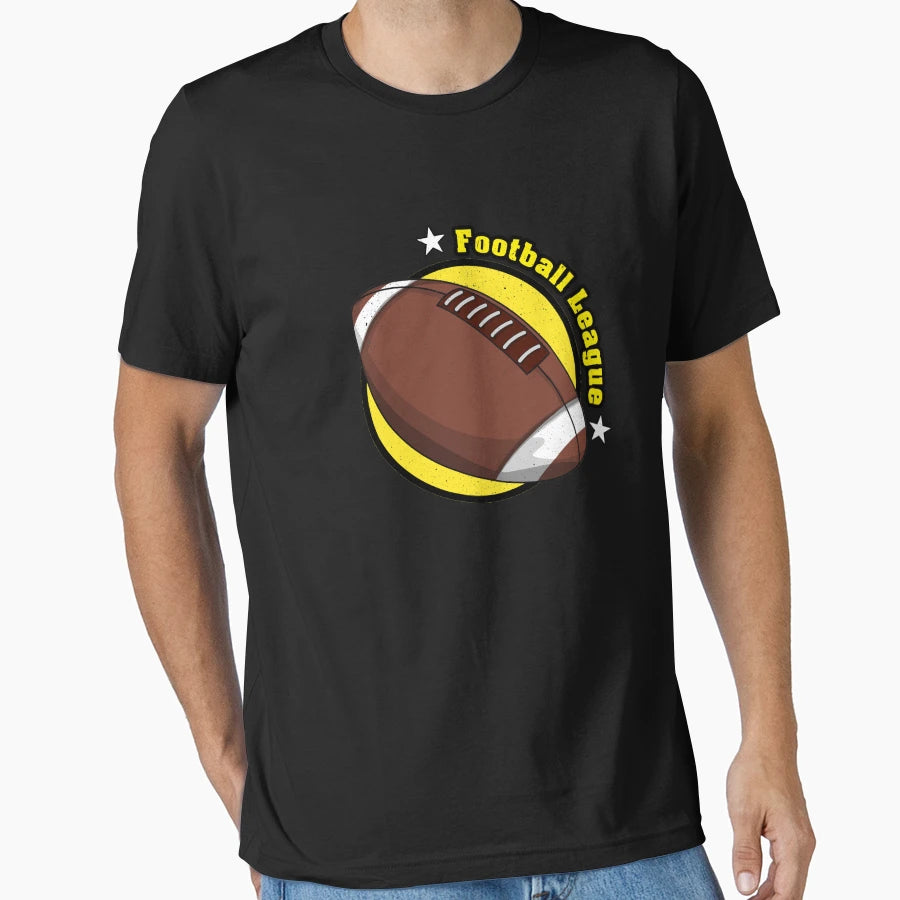 Football League T-Shirt - Minimalist Print Unisex - T-Shirt, Sweatshirt, Hoodie
