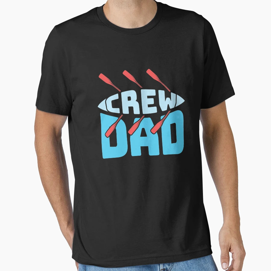 Crew Dad T-Shirt - Graphic Print Men Women - T-Shirt, Sweatshirt, Hoodie