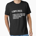 4 simple rules to fitness! by ericsj11 - Adult & Kids T-Shirts, Sweatshirts & Hoodies apparel design preview 1