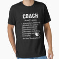 Coach Definition Funny Best Coach T-Shirt - Minimalist Print for Adults - T-Shirt, Sweatshirt, Hoodie
