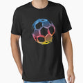 Soccer Ball Art T-Shirt - Fun Novelty Design Men Women - T-Shirt, Sweatshirt, Hoodie