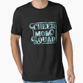 Cheer Mom Squad Sport Proud Mother Mommy T-Shirt - Graphic Print for Adults - T-Shirt, Sweatshirt, Hoodie