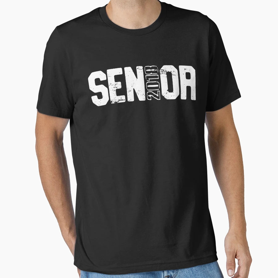 Senior 2018 Graduation T-Shirt - Custom Art Print Men Women - T-Shirt, Sweatshirt, Hoodie