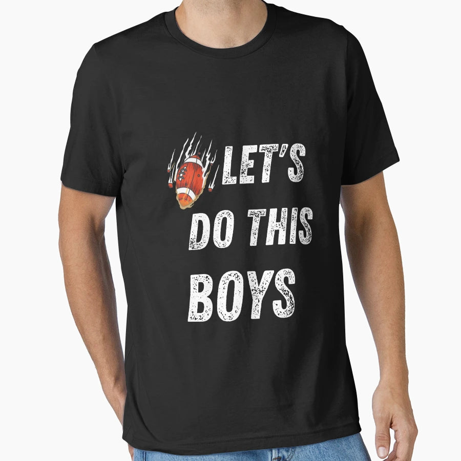Lets Do This Funny And Football Game T-Shirt - Custom Art Print Men Women - T-Shirt, Sweatshirt, Hoodie
