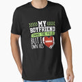 Football Girlfriend My Boyfriend T-Shirt - Aesthetic Graphic Men Women - T-Shirt, Sweatshirt, Hoodie