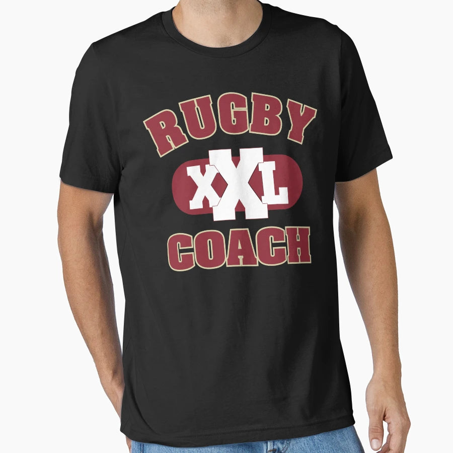 Rugby Coach T-Shirt - Custom Art Print Unisex - T-Shirt, Sweatshirt, Hoodie