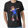 Dabbing Soccer Dab Dance Funny Football T-Shirt - Streetwear Style Unisex - T-Shirt, Sweatshirt, Hoodie