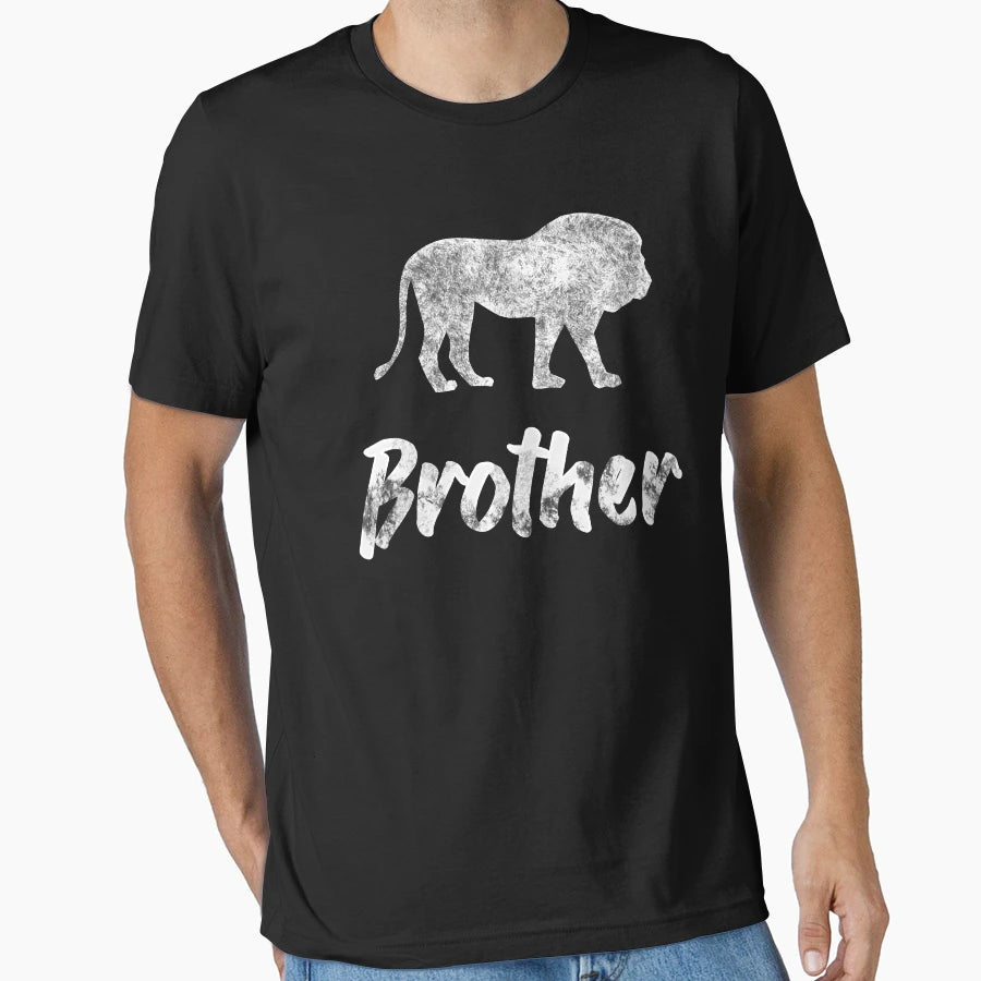 Lion Brother Camping Wildlife T-Shirt - Graphic Print Unisex - T-Shirt, Sweatshirt, Hoodie