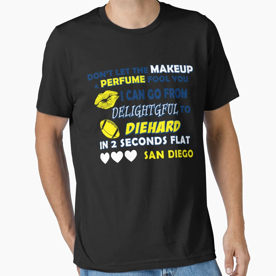 American Football San Diego T-Shirt - Fun Novelty Design for Adults - T-Shirt, Sweatshirt, Hoodie