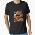 Tis Season Football Pumpkin Spice T-Shirt - Minimalist Print for Adults - T-Shirt, Sweatshirt, Hoodie
