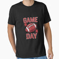 Game Day Football Coquette Bow T-Shirt - Aesthetic Graphic Unisex - T-Shirt, Sweatshirt, Hoodie