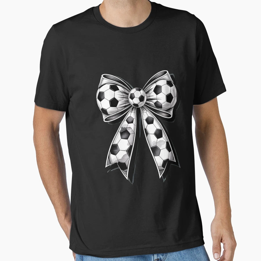 Comfort Coquette Soccer T-Shirt - Unique Graphic for Adults - T-Shirt, Sweatshirt, Hoodie