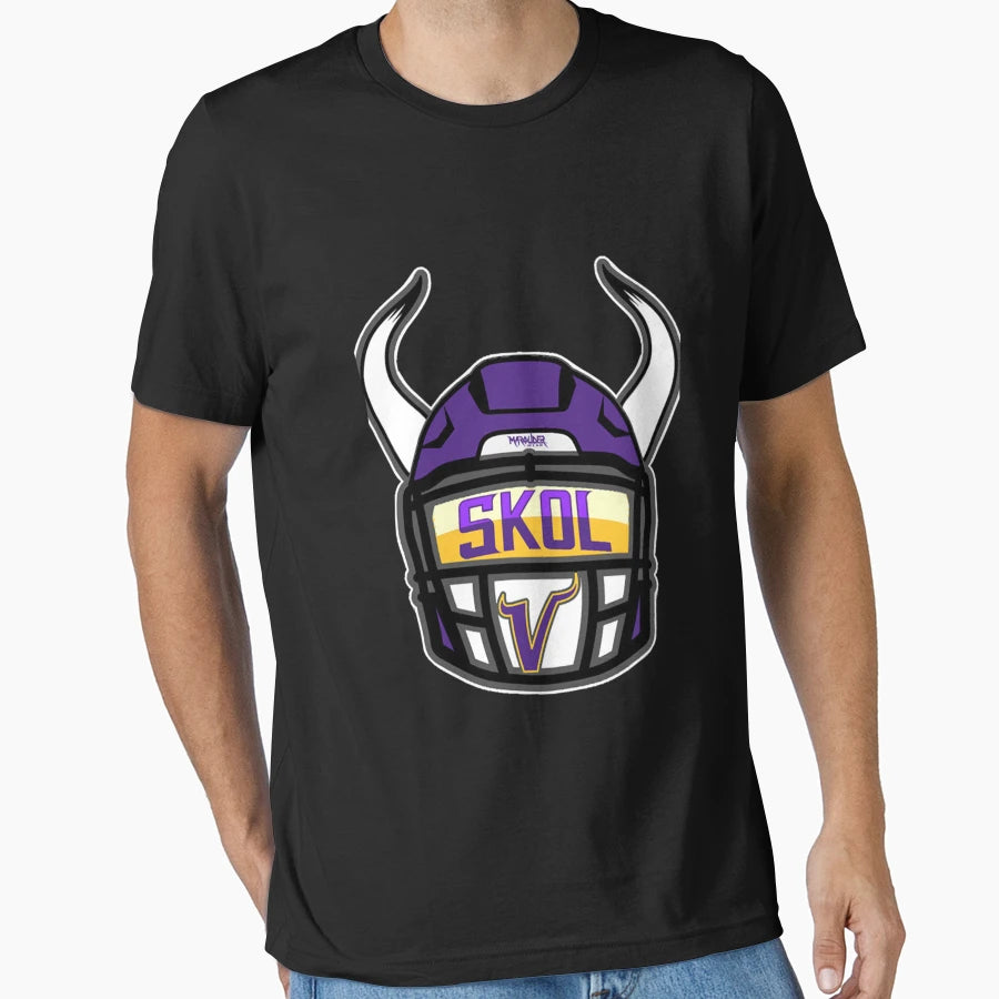 Skol Minnesota T-Shirt - Custom Art Print Unisex - T-Shirt, Sweatshirt, Hoodie
