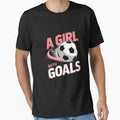 Goals I Soccer T-Shirt - Casual Everyday Wear Men Women - T-Shirt, Sweatshirt, Hoodie