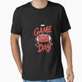 Game Day Football Distressed T-Shirt - Graphic Print Men Women - T-Shirt, Sweatshirt, Hoodie