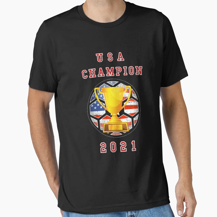 Usa Gold Cup Usa Soccer Gold Cup T-Shirt - Fun Novelty Design for Adults - T-Shirt, Sweatshirt, Hoodie