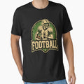 Football Sports Logo T-Shirt - Custom Art Print Unisex - T-Shirt, Sweatshirt, Hoodie