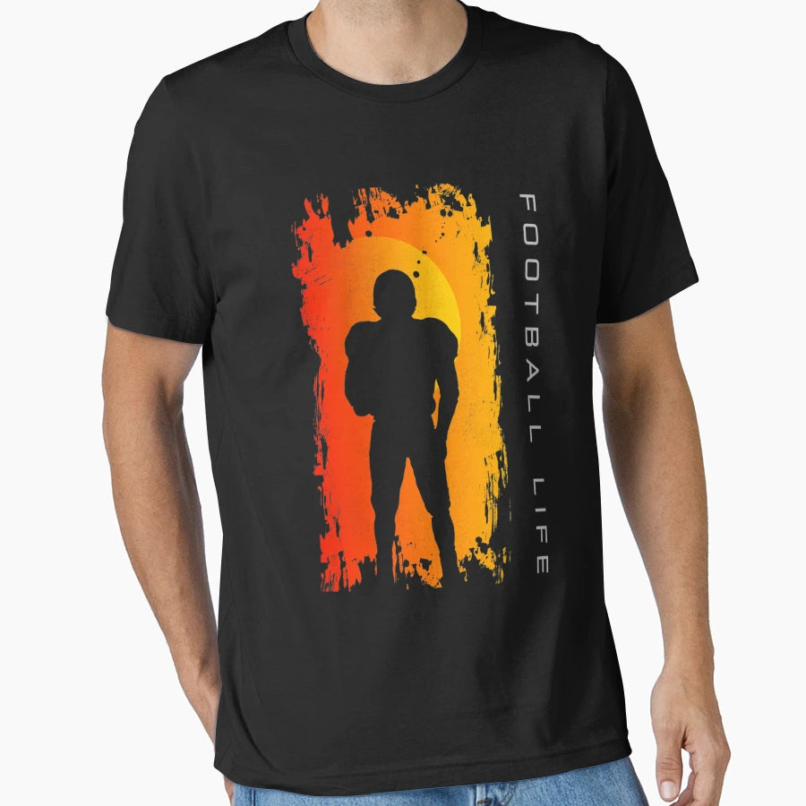 Football Football T-Shirt - Fun Novelty Design Men Women - T-Shirt, Sweatshirt, Hoodie