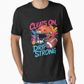 American Football Drip Cleats Drip T-Shirt - Graphic Print for Adults - T-Shirt, Sweatshirt, Hoodie