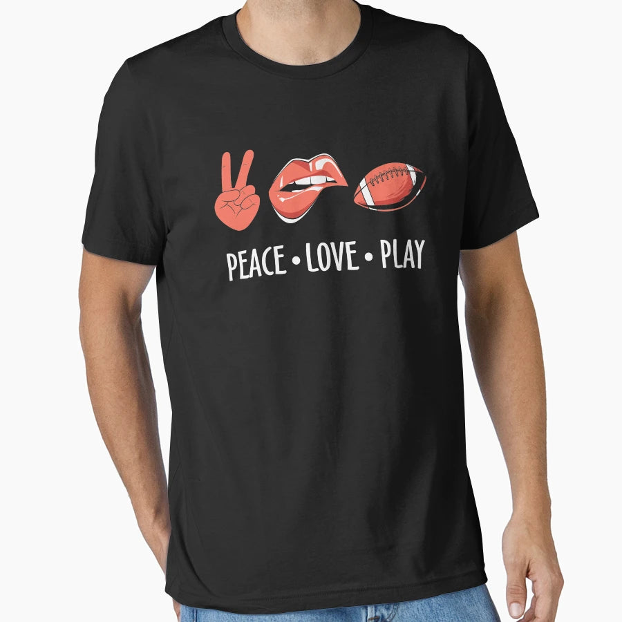 Football Lovers Players Fan American T-Shirt - Streetwear Style Unisex - T-Shirt, Sweatshirt, Hoodie
