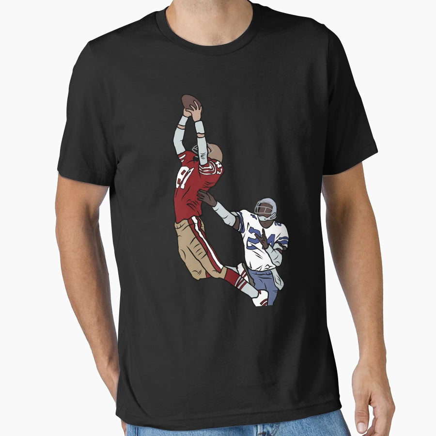 Dwight Clark Catch T-Shirt - Graphic Print for Adults - T-Shirt, Sweatshirt, Hoodie
