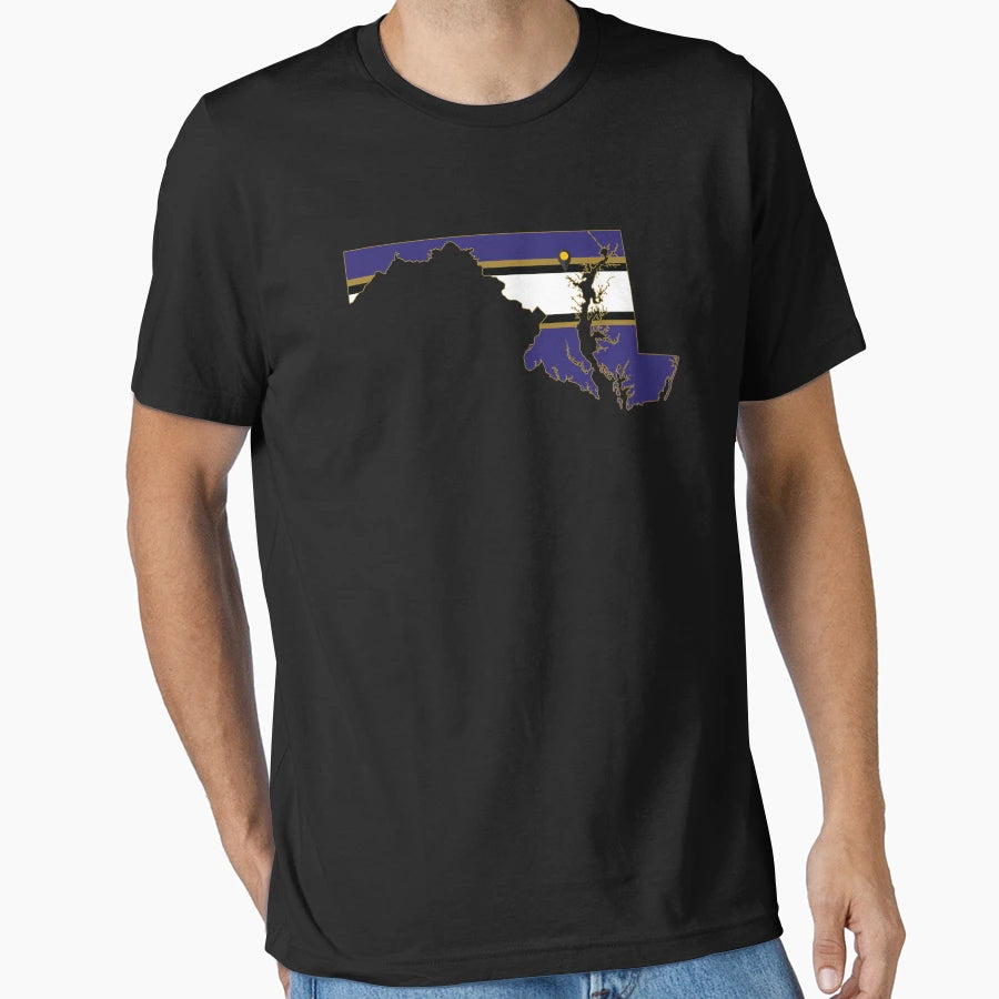 Baltimore Football T-Shirt - Unique Graphic Men Women - T-Shirt, Sweatshirt, Hoodie
