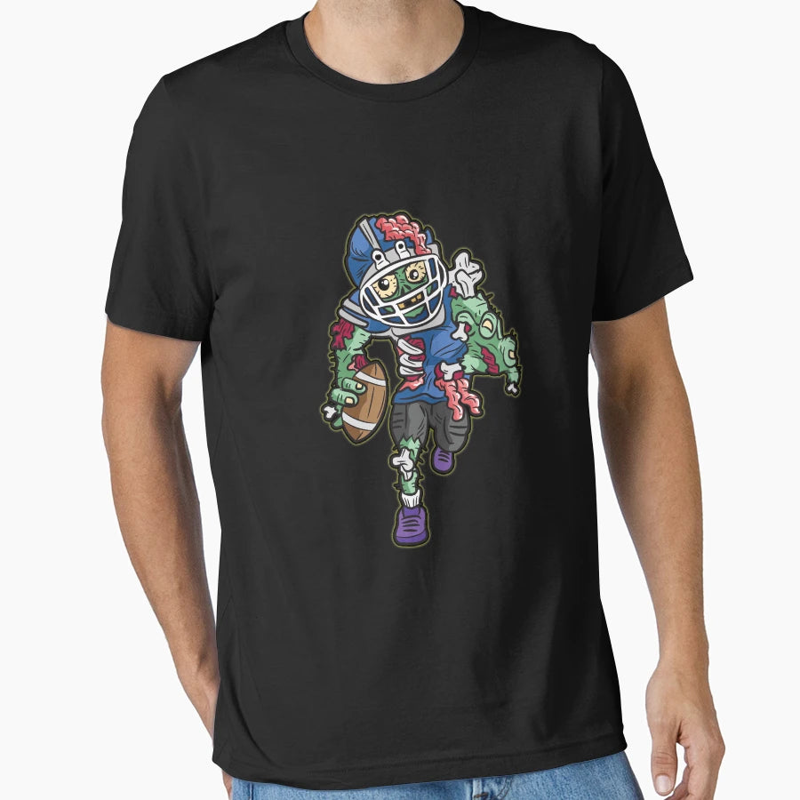 American Football Zombie T-Shirt - Casual Everyday Wear for Adults - T-Shirt, Sweatshirt, Hoodie