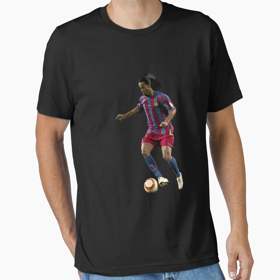 Ronaldinho T-Shirt - Minimalist Print for Adults - T-Shirt, Sweatshirt, Hoodie