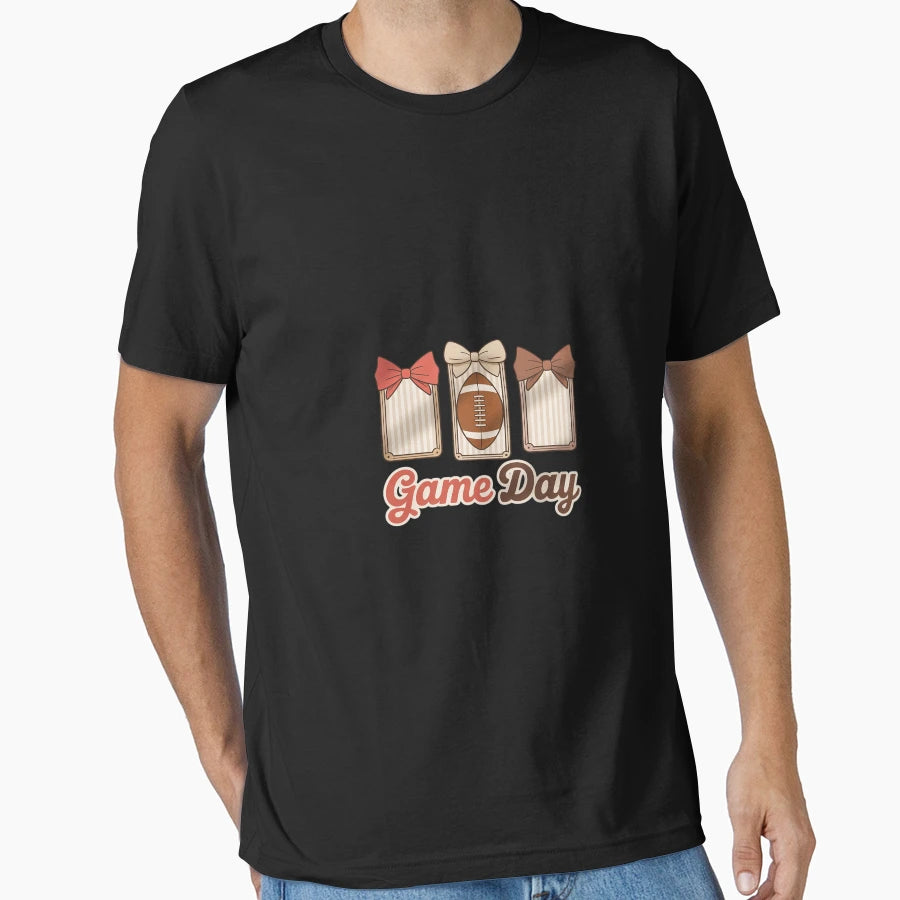 Womens Game Day Football Mom Fan T-Shirt - Streetwear Style for Adults - T-Shirt, Sweatshirt, Hoodie