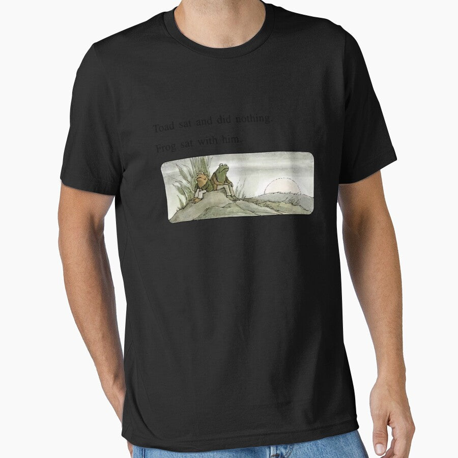 Frog and Toad meme by COLEARBOWSKI - Adult & Kids T-Shirts, Sweatshirts & Hoodies apparel design preview 1