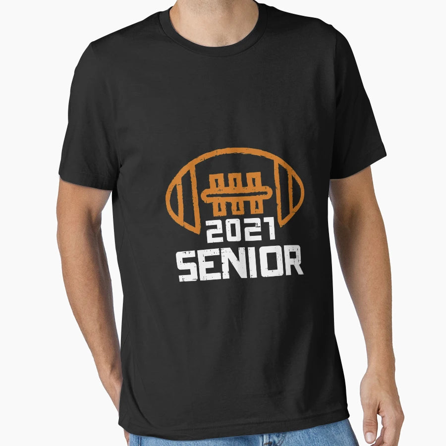 2021 Senior American Football Class T-Shirt - Novelty Apparel for Adults - T-Shirt, Sweatshirt, Hoodie