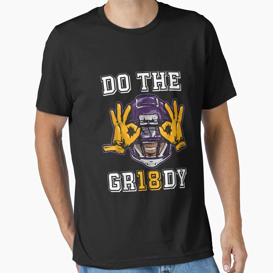 Do Griddy Griddy Dance Football T-Shirt - Aesthetic Graphic Men Women - T-Shirt, Sweatshirt, Hoodie