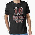 10Th Birthday 10 Years Old Football T-Shirt - Fun Novelty Design Unisex - T-Shirt, Sweatshirt, Hoodie