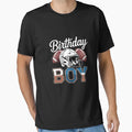 Birthday Football Birthday Party Toddlers T-Shirt - Unique Graphic Unisex - T-Shirt, Sweatshirt, Hoodie