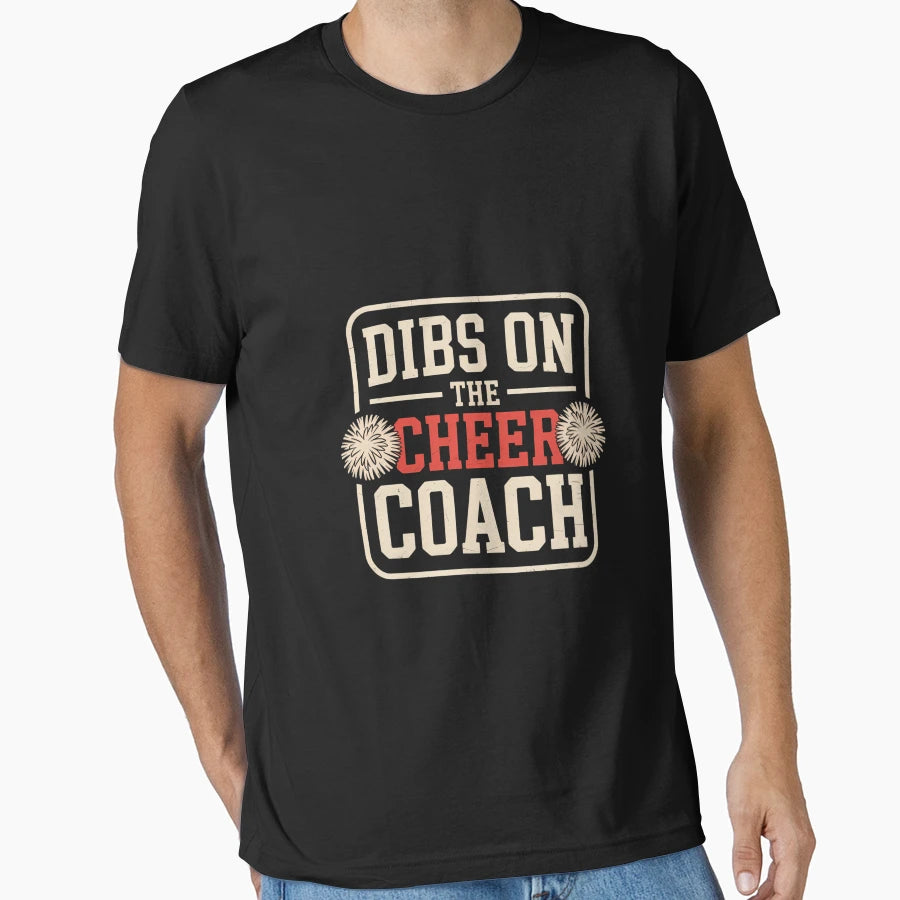 Cheer Coach Cheerleading Funny T-Shirt - Casual Everyday Wear Unisex - T-Shirt, Sweatshirt, Hoodie