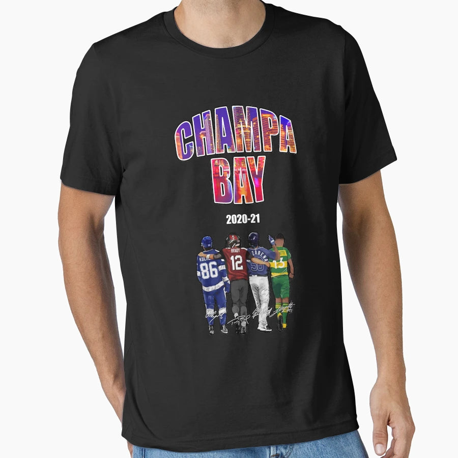 Champa Bay T-Shirt - Trendy Graphic for Adults - T-Shirt, Sweatshirt, Hoodie
