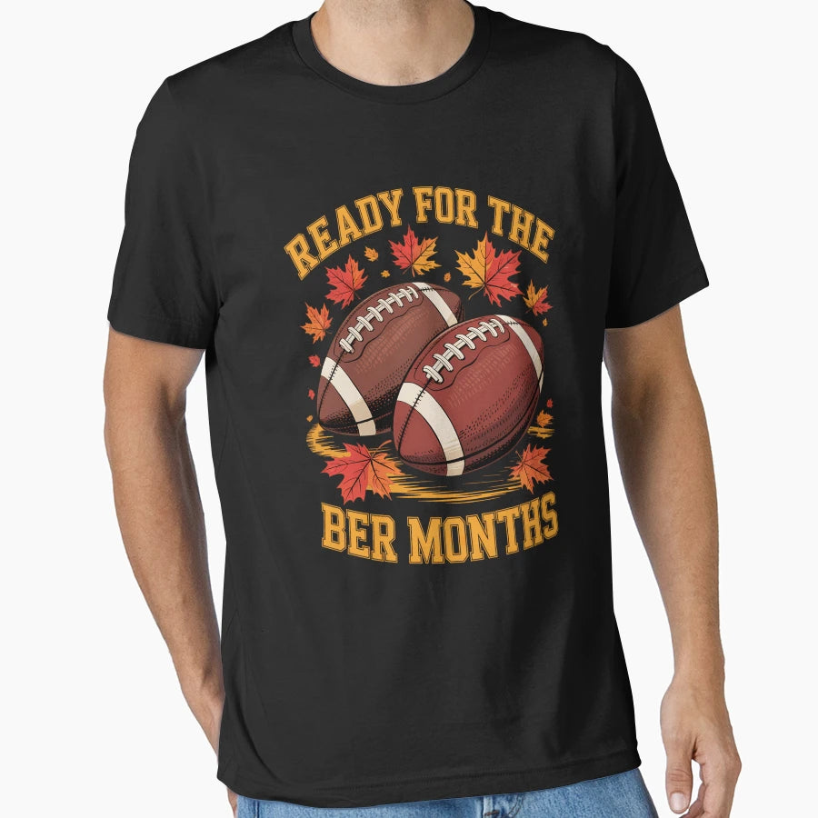 Football Season Fall Winter T-Shirt - Casual Everyday Wear Men Women - T-Shirt, Sweatshirt, Hoodie