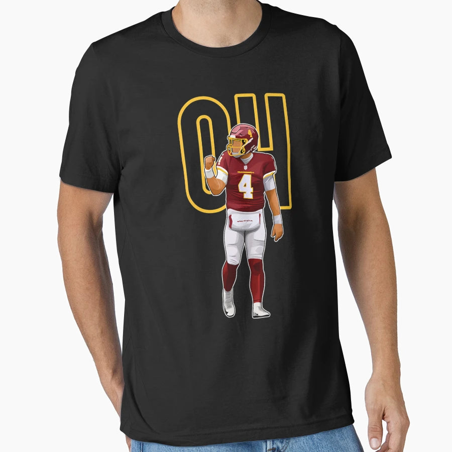 Taylor Heinicke Washington 4 T-Shirt - Casual Everyday Wear Men Women - T-Shirt, Sweatshirt, Hoodie
