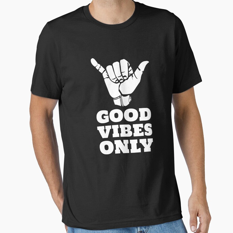 Good Vibes Only by 87-Aesthetics - Adult & Kids T-Shirts, Sweatshirts & Hoodies apparel design preview 1