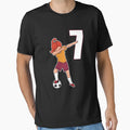Awesome Soccer Player Number 7 Soccer T-Shirt - Minimalist Print Unisex - T-Shirt, Sweatshirt, Hoodie