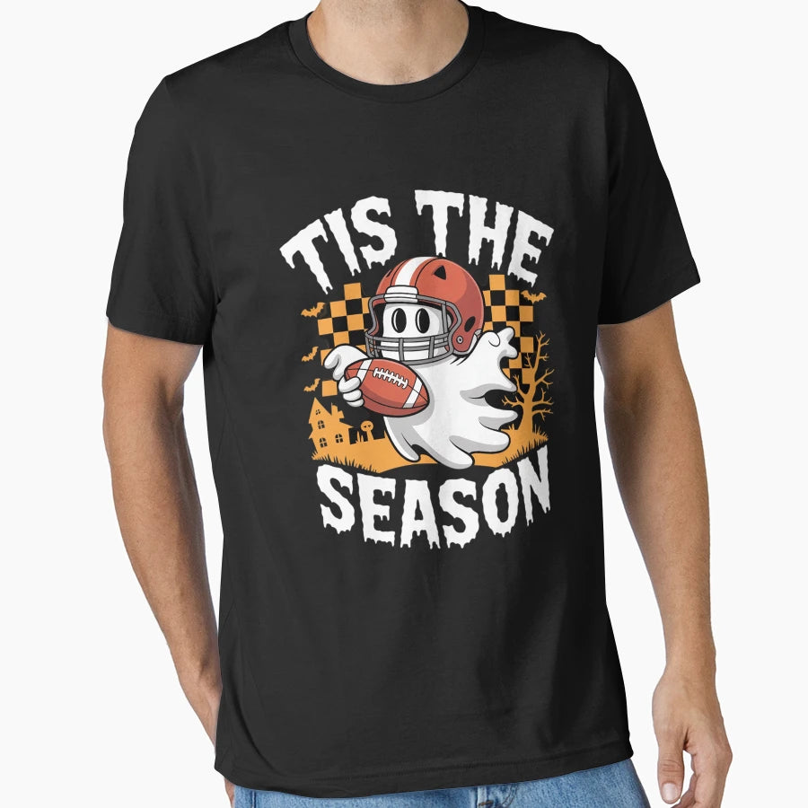 Tis Season American Football Halloween T-Shirt - Novelty Apparel Unisex - T-Shirt, Sweatshirt, Hoodie