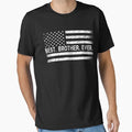 Best Brother Ever America Flag Gift T-Shirt - Aesthetic Graphic Unisex - T-Shirt, Sweatshirt, Hoodie