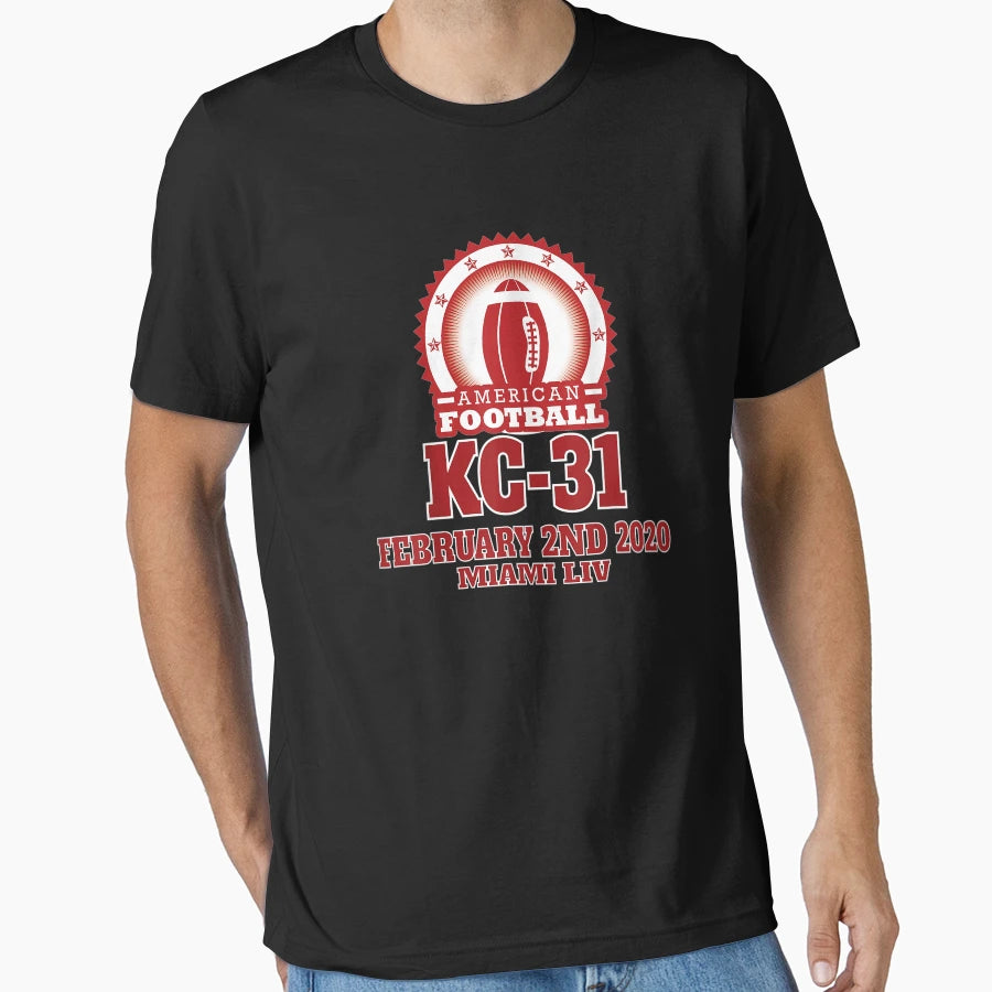 American Football Kc 31 February 2Nd T-Shirt - Streetwear Style Men Women - T-Shirt, Sweatshirt, Hoodie